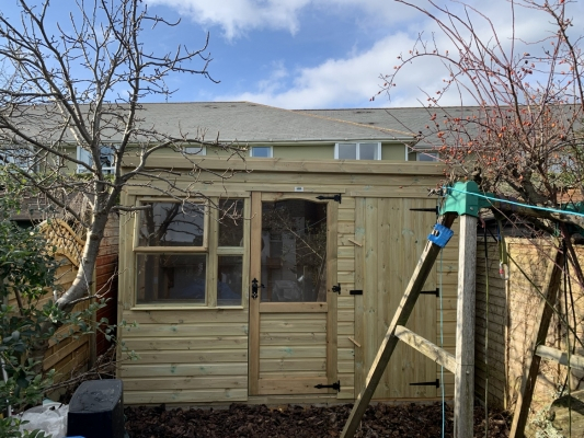 Bespoke Pent Potting & Bike Shed