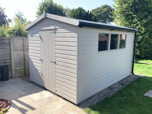 Shed Construction Complete