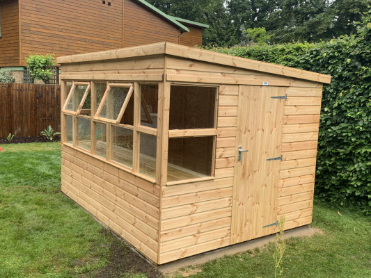 Potting Shed Big Wide Windows