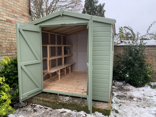 New Custom Shed Complete