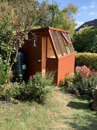 New Wooden Potting Shed