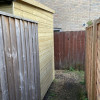 Shed Replaces the Fence