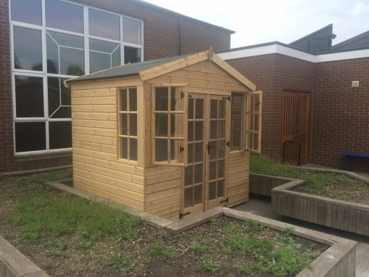 School Isolation Shed