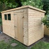 Pent Shed and Slab 12x6