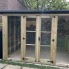 Large Glass Fronted Shed